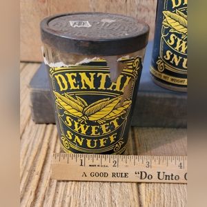 Vintage Tin - Dental Sweet Snuff Can 2.75 oz. American Snuff Div.